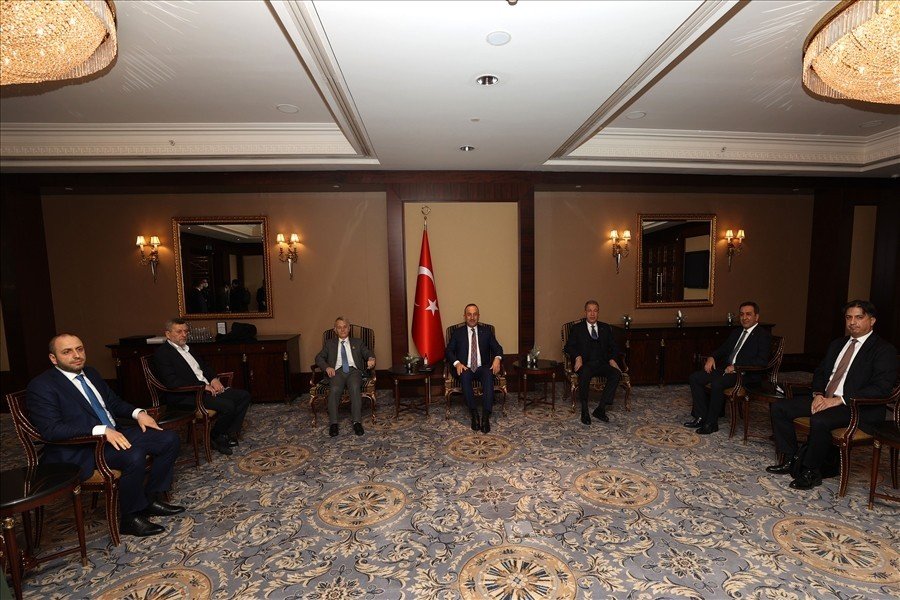 Bakanlar Akar ve Çavuşoğlu Ukrayna’da
