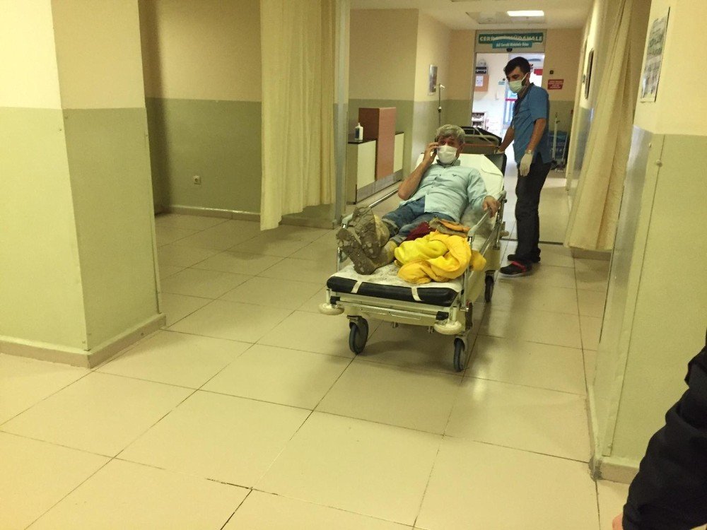 Beton dökülen inşaat göçtü! İşçiler ölümden döndü