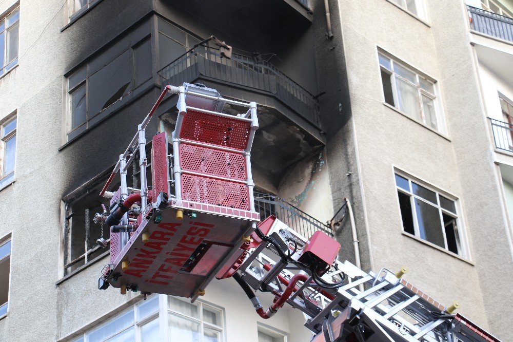 Ankara’da korkutan yangın!