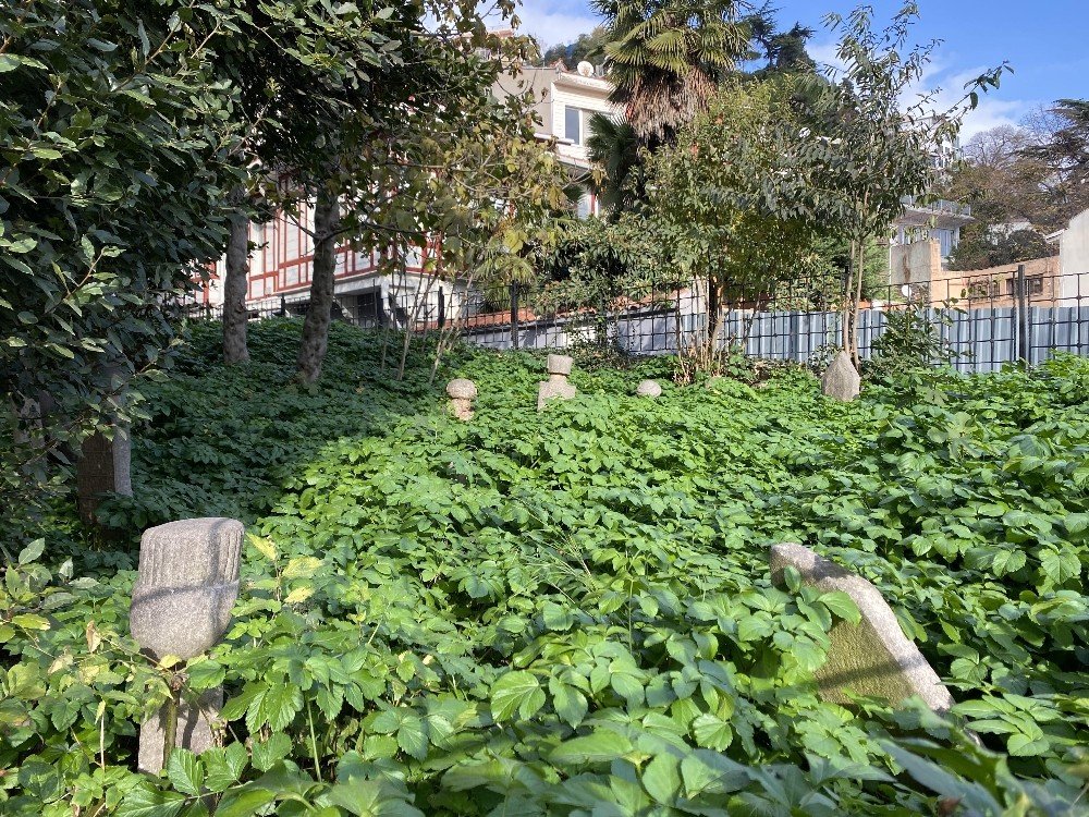 İstanbul’daki tarihi hazirenin hali yürek burktu
