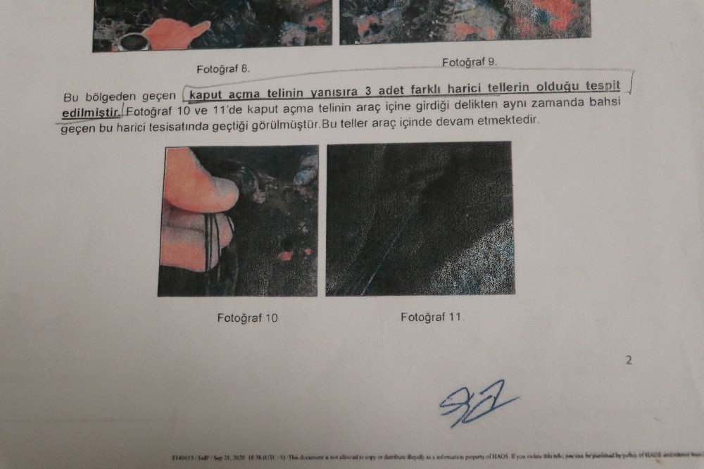 Aynı marka 2 sıfır otomobili de yandı! Zararı tazmin edilmedi