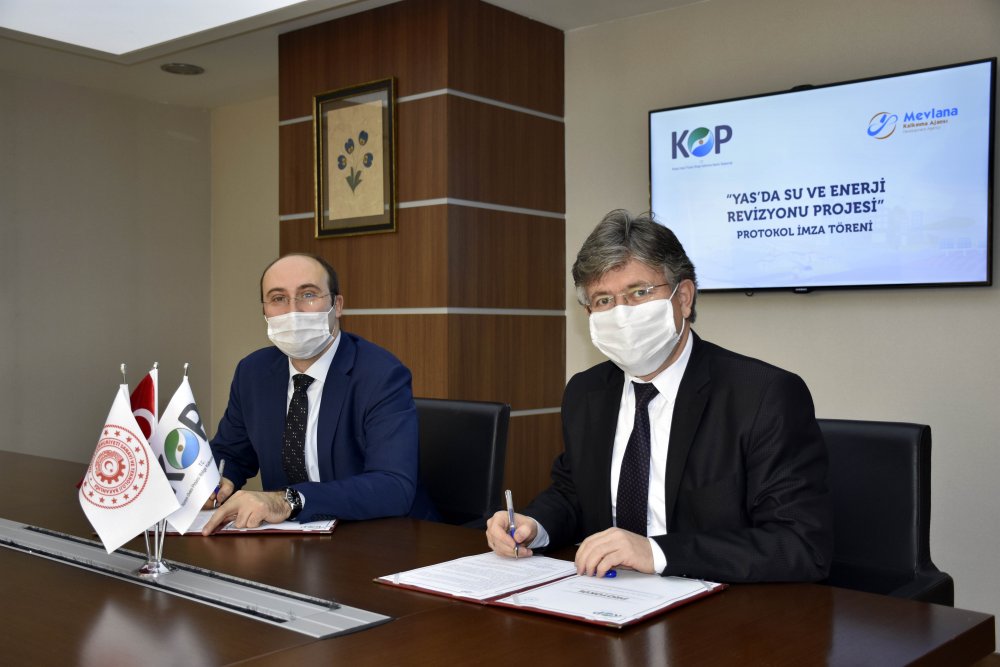 KOP İdaresi ve MEVKA imzaları attı! Hedef su ve enerji verimliliğini artırmak