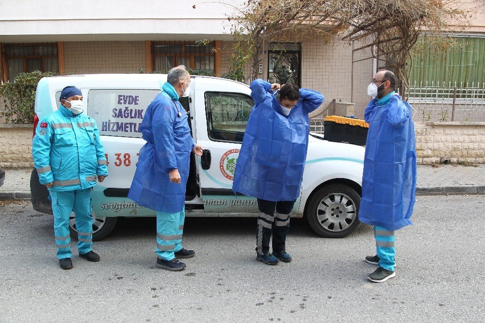 Konya'da 33 bin hastaya evde sağlık hizmeti