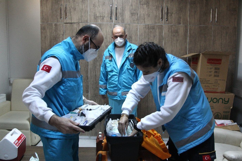 Konya'da 33 bin hastaya evde sağlık hizmeti