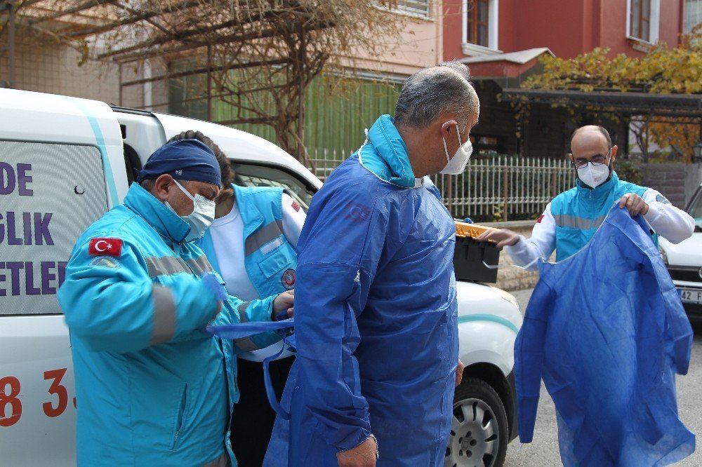 Konya'da 33 bin hastaya evde sağlık hizmeti