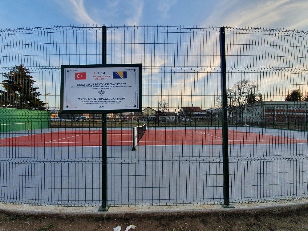 TİKA’dan Bosna Hersek spor altyapısına destek