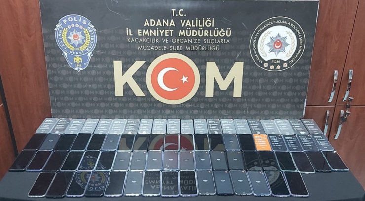 Adana’da kaçakçılık operasyonu