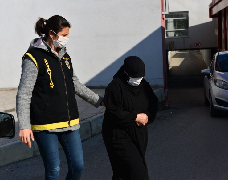 Uslanmaz yankesici yaşlı kadın tutuklandı