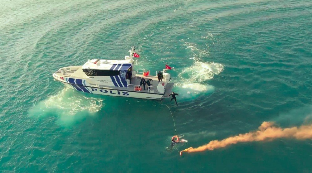 Antalya'nın denizinde flaş tatbikat!
