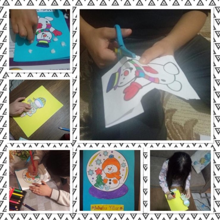 Bu proje ile öğrenciler hem kış hem de pandemi dönemini eğlenceli geçirecek