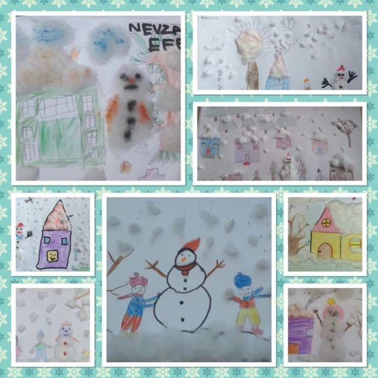 Bu proje ile öğrenciler hem kış hem de pandemi dönemini eğlenceli geçirecek