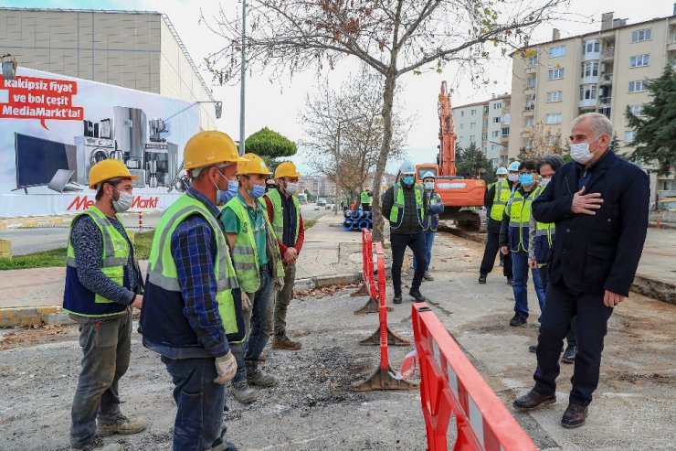 Denizli’nin 30 yıllık içme suyu hatları yenileniyor