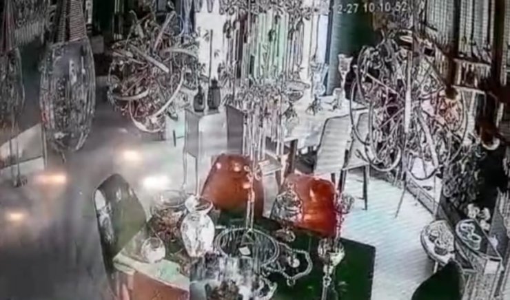 Elazığ’da depremin büyüklüğünü gösteren yeni görüntüler dikkat çekti