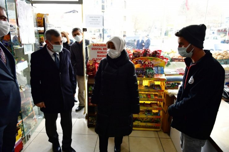 Esnaflar ziyaret edilip, talepleri dinlendi