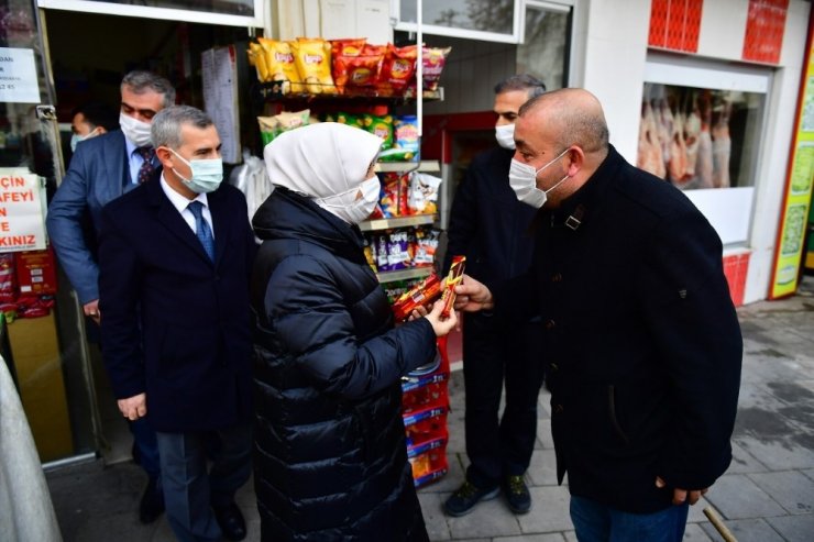 Esnaflar ziyaret edilip, talepleri dinlendi
