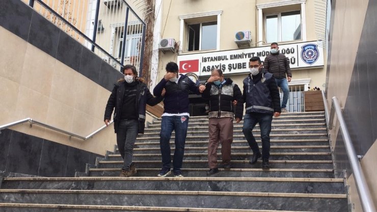 Gaspçı kardeşler yakayı ele verdi