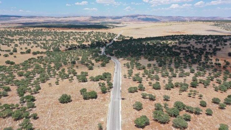 2020 yılında yol çalışması kapsamında 258 bin ton asfalt kullandı
