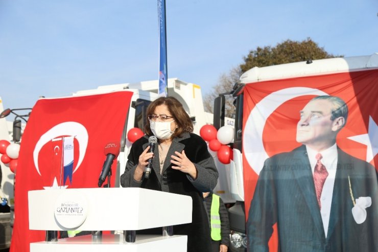 Gaziantep Büyükşehir, araç filosunu genişletti