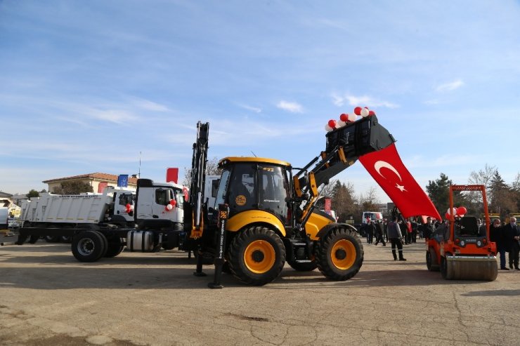 Gaziantep Büyükşehir, araç filosunu genişletti