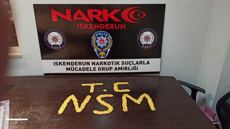 İskenderun’da uyuşturucu operasyonu