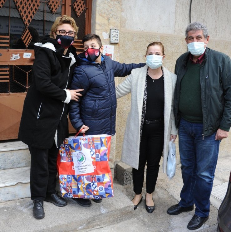 Başkan Çalkaya, engelli çocukları unutmadı