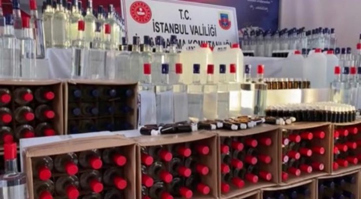Jandarmadan sahte içki satışı yapan işletmelere operasyon