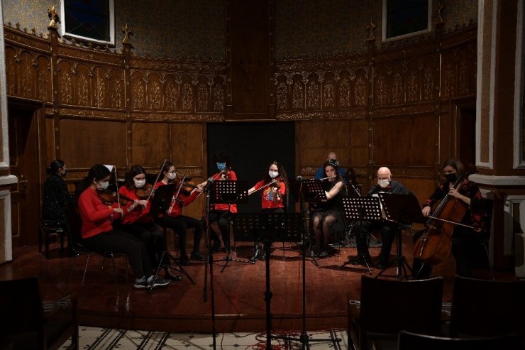 Kadıköylü çocuklardan ’Caz Konseri’