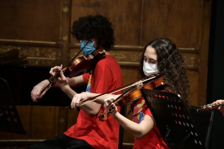 Kadıköylü çocuklardan ’Caz Konseri’