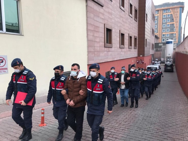 Jandarmadan DEAŞ operasyonu: 7 gözaltı