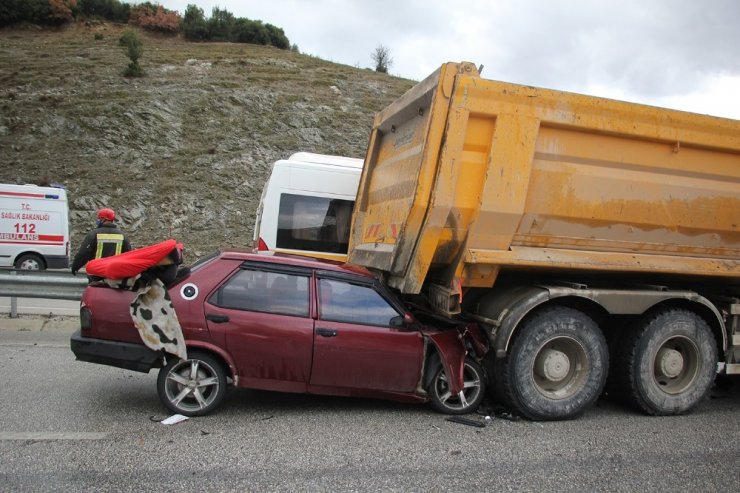 Kula’da zincirleme trafik kazası: 1 ağır yaralı