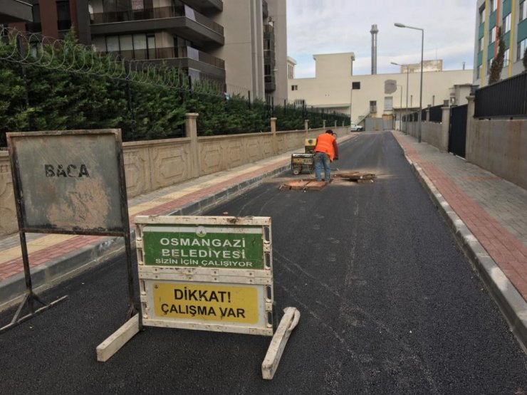 Panayır sokakları yenilendi