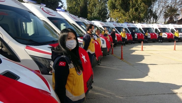 Sağlık Bakanlığı’ndan Hatay’a 38 ambulans