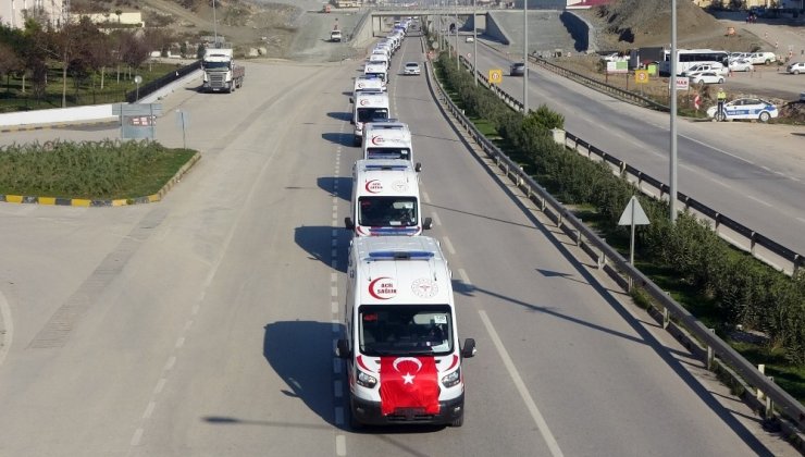 Sağlık Bakanlığı’ndan Hatay’a 38 ambulans