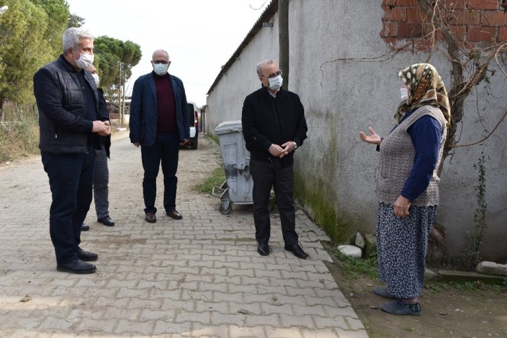 Başkan Kayda, mahalleleri gezip talepleri dinledi