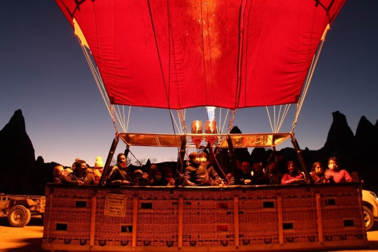 Kısıtlama ile birlikte Kapadokya turistlere kaldı