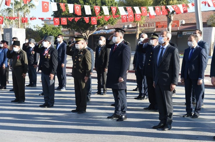 Tarsus’un Kurtuluş Günü sade bir törenle kutlandı