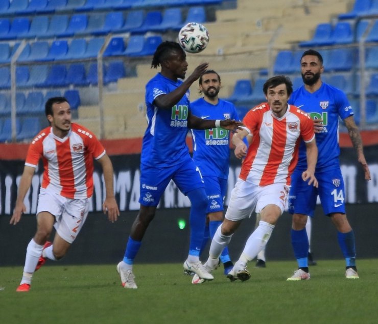 TFF 1. Lig: Adanaspor: 1 - Bandırmaspor: 2