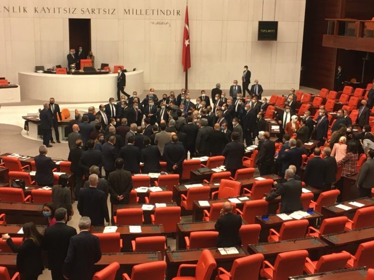 TBMM Genel Kurulu’nda tartışma