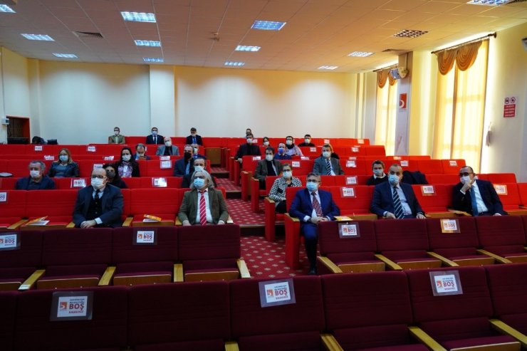 YÖK Başkanı Saraç, BŞEÜ Senato Toplantısına katıldı