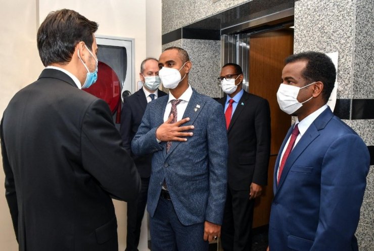 Somali Adalet Bakanı’ndan YTB’ye ziyaret