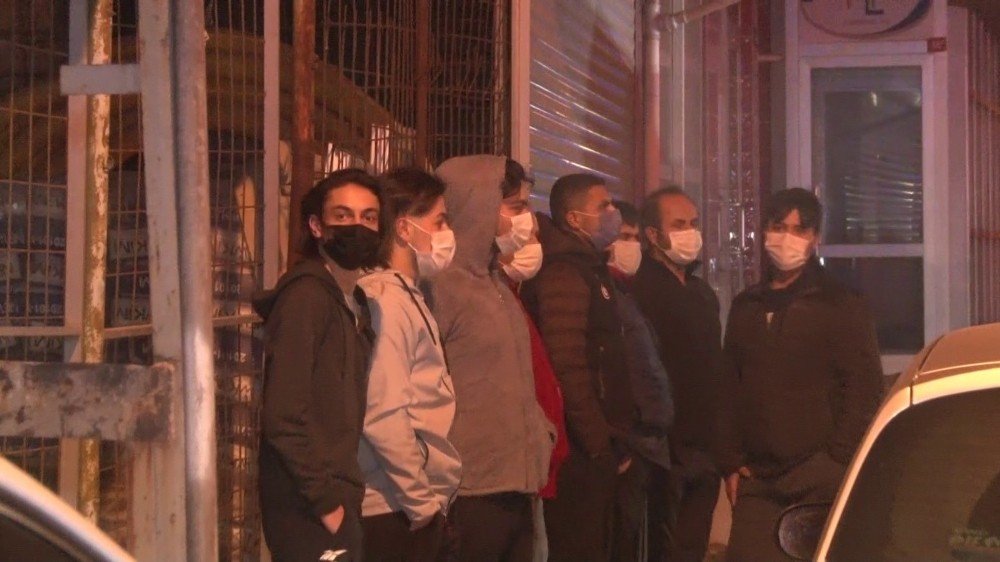 Cila atölyesinde yangın paniği