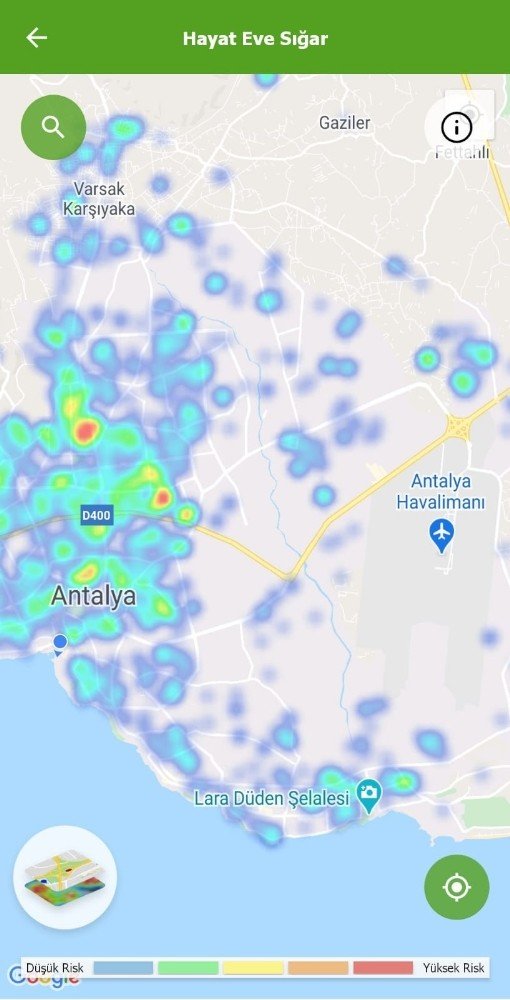 Antalya'nın koronavirüs risk haritasında inanılmaz değişim! Kırmızı bölgeler çok azaldı