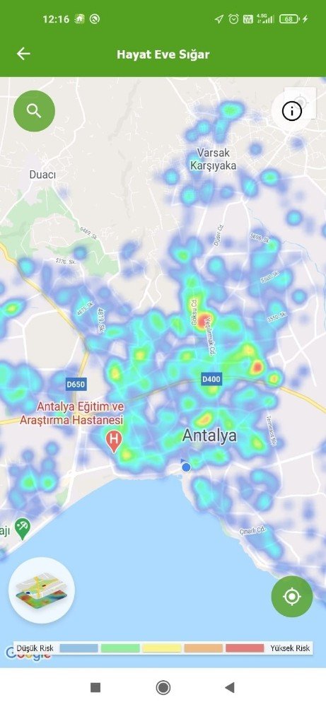 Antalya'nın koronavirüs risk haritasında inanılmaz değişim! Kırmızı bölgeler çok azaldı