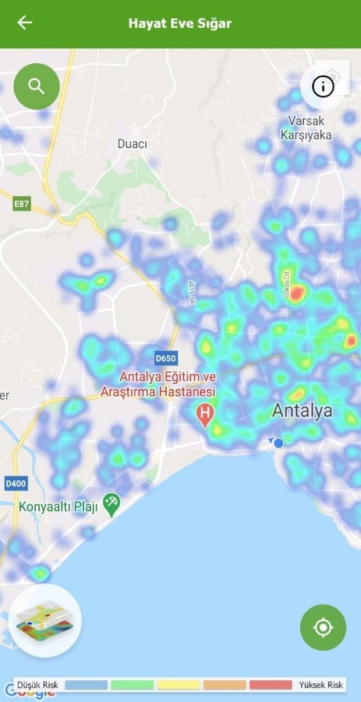Antalya'nın koronavirüs risk haritasında inanılmaz değişim! Kırmızı bölgeler çok azaldı