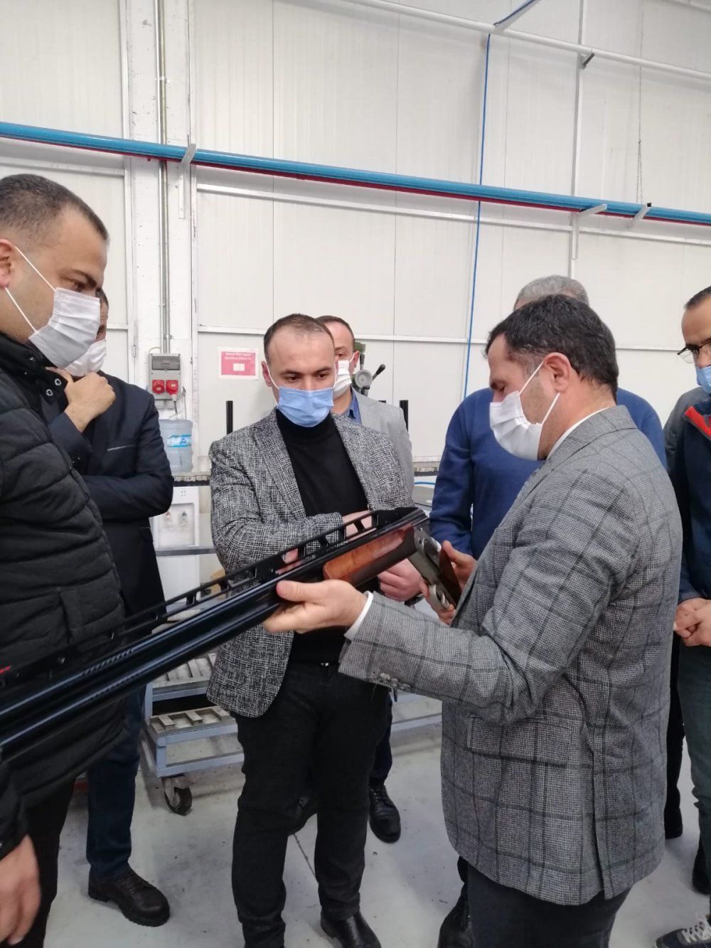 Konya Milletvekili Altunyaldız silah işini sevdi