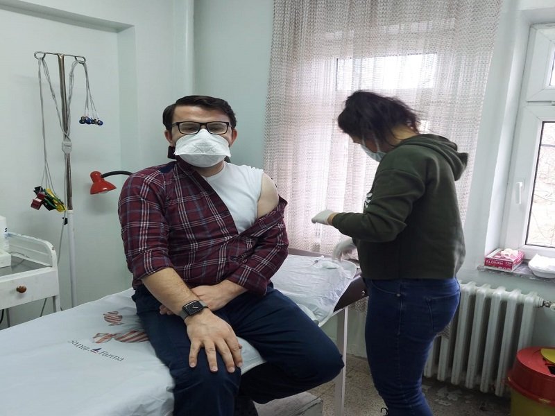 Konya Yalıhüyük'te Kovid aşısı çalışmaları sürüyor