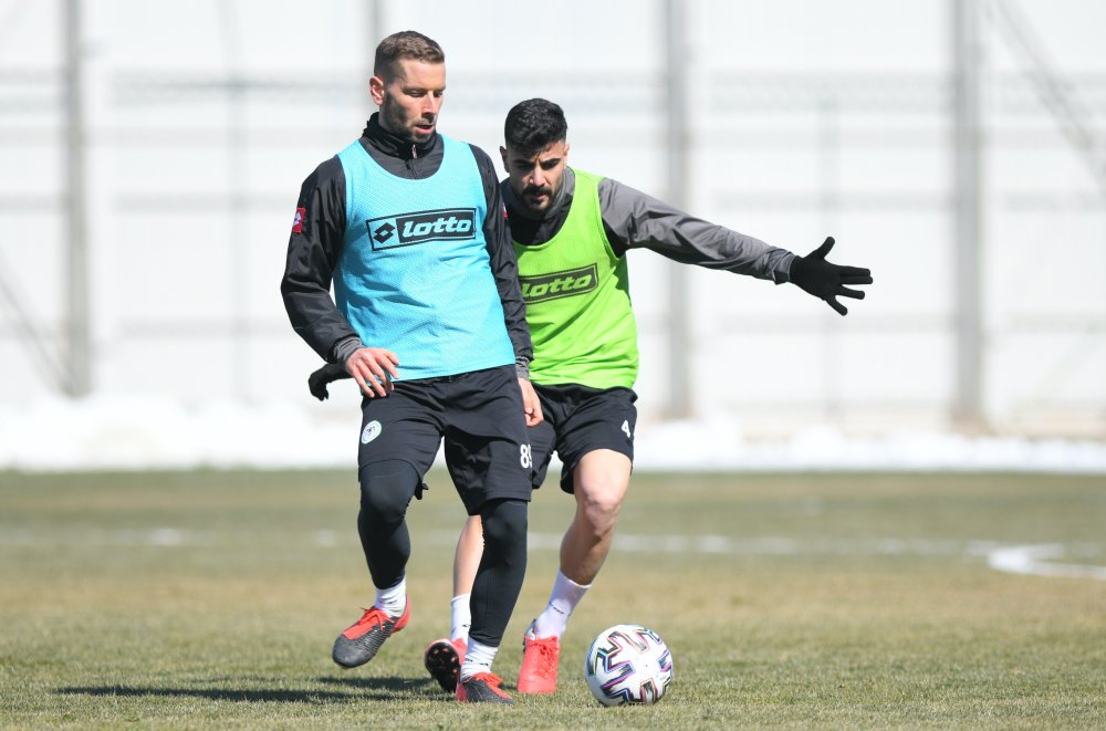 Konyaspor Gaziantep maçına hazırlanıyor