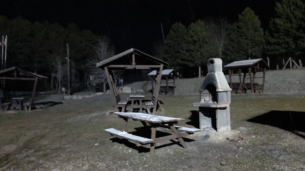 Denizli’de kar yağışı başladı