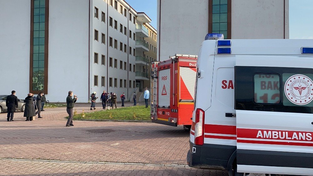 KYK yurdunda gaz sızıntısı! Öğrenciler tahliye edildi