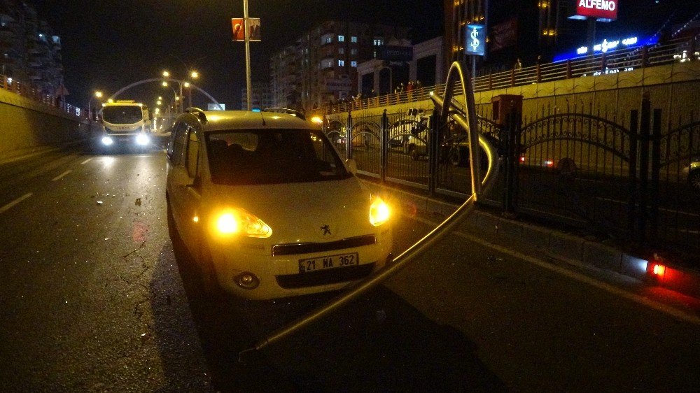 Önce makas sonra takla attı trafiği birbirine kattı! 3’ü ağır 9 yaralı